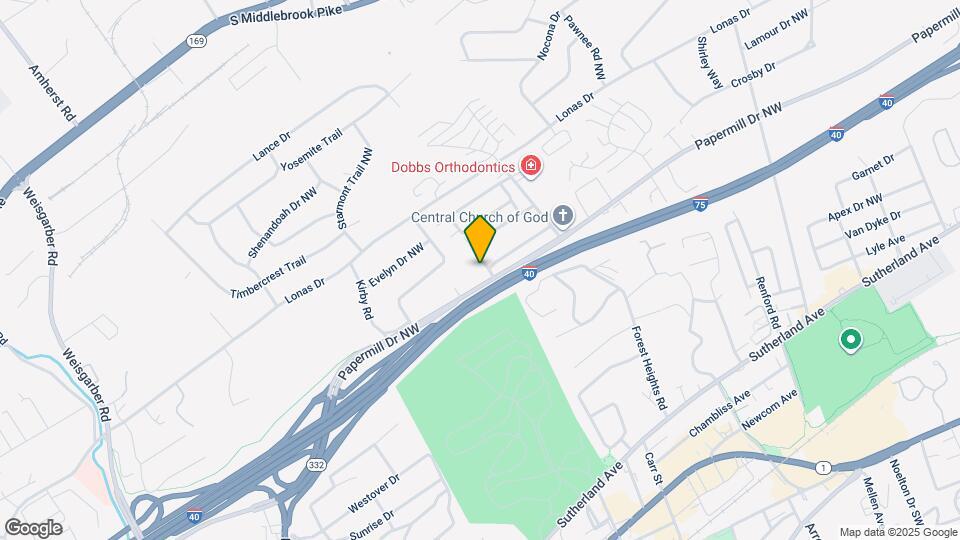 1405 Crocus Ln Map and Location Details