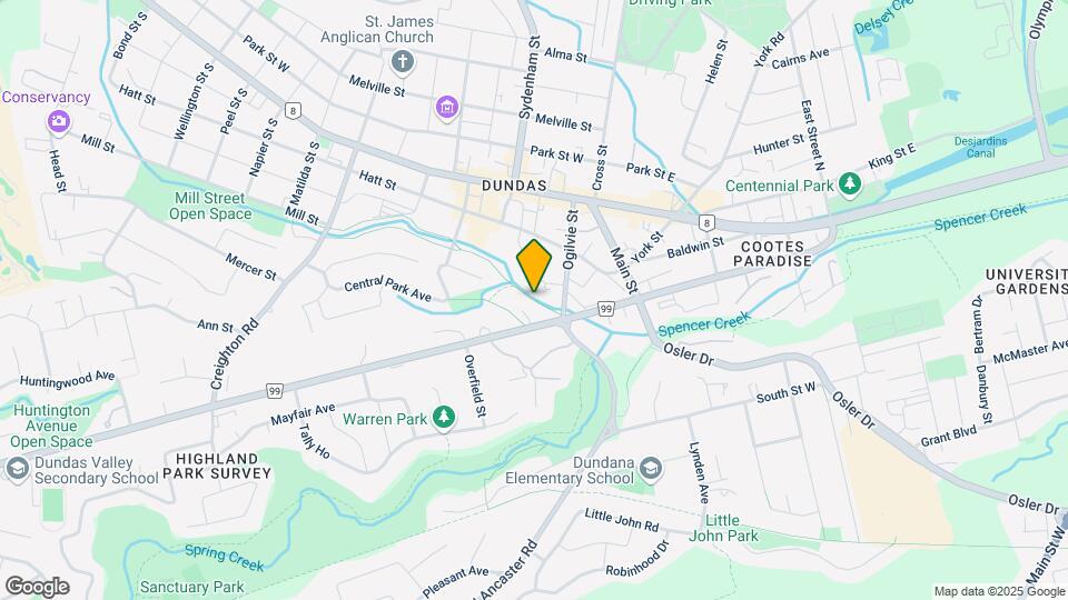 2000 Creekside Dr Map and Location Details