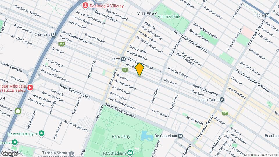 7882 Saint-Denis Rue Map and Location Details