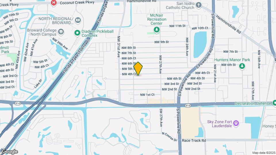 2849 NW 4th St Mapa y Detalles de la Ubicación