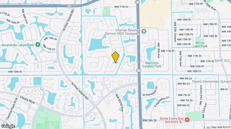 1055 NW 83rd Ave Map and Location Details