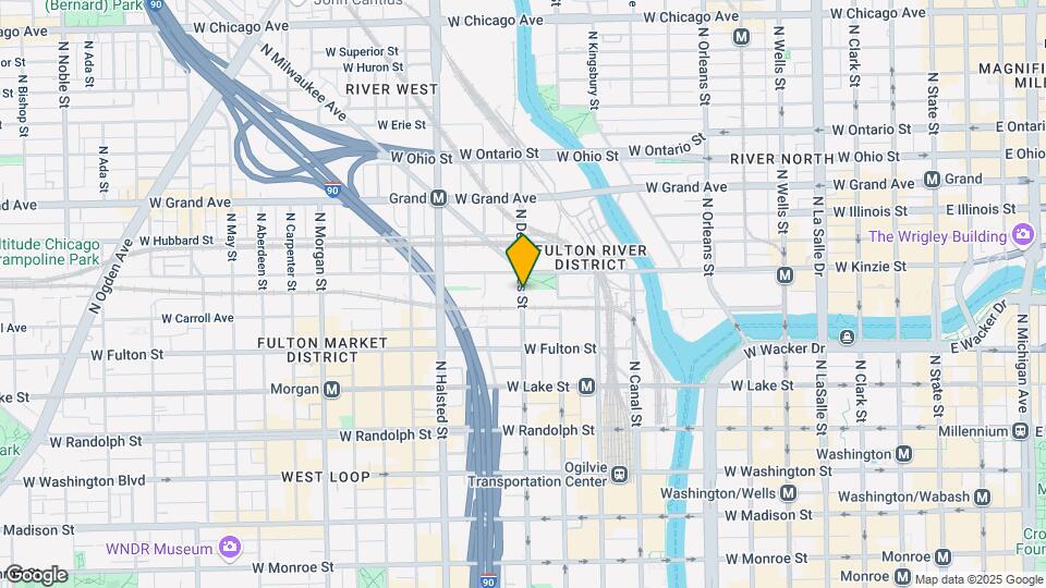 364 N Desplaines St-Unit -1407 Map and Location Details