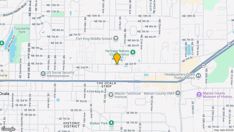 1718 NE 3rd St Map and Location Details
