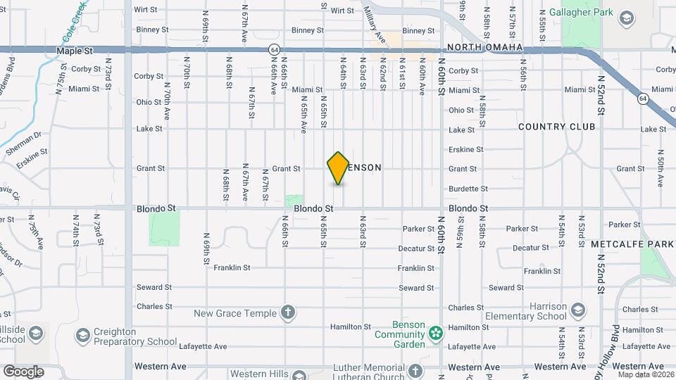 2024 N 64th St Mapa y Detalles de la Ubicación