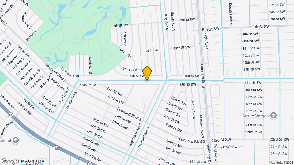 4622 15th St SW Map and Location Details