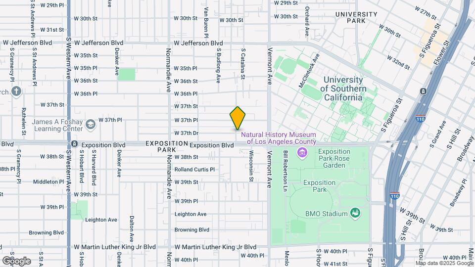 1188 W 37th Dr Map and Location Details