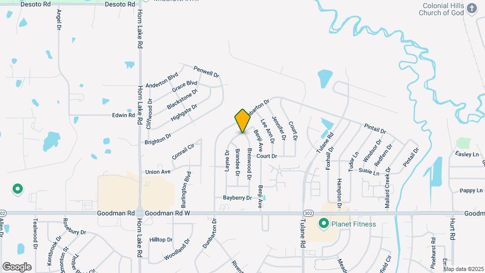 7232 Layne Dr Map and Location Details