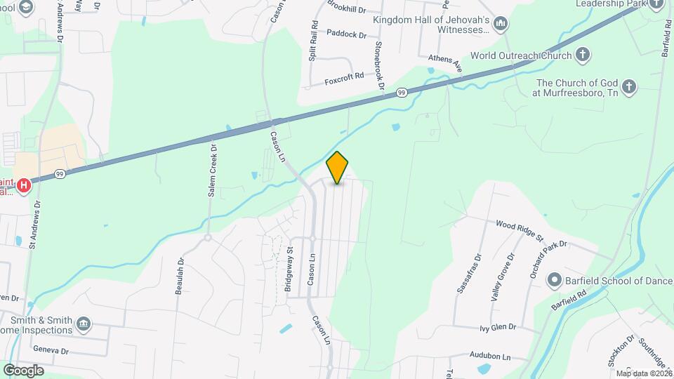 2107 Hospitality Ln Map and Location Details