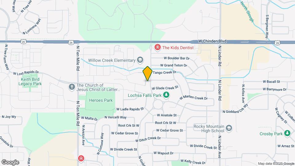 5930 N Silver Maple Ave Mapa y Detalles de la Ubicación