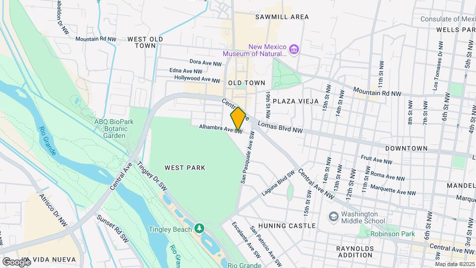 2018 Alhambra Ave SW Map and Location Details