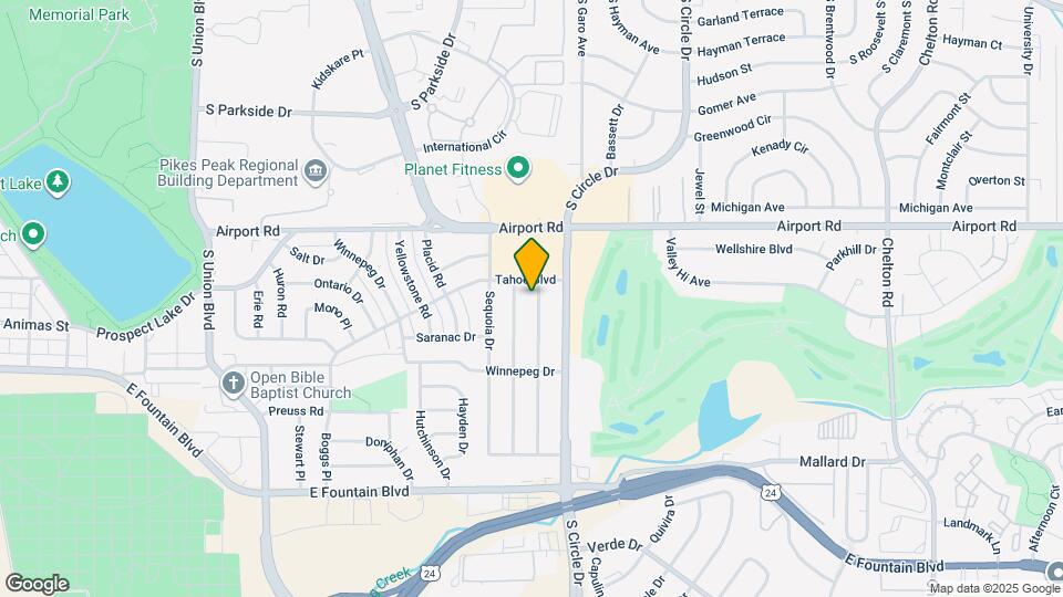 612 Zion Dr Map and Location Details
