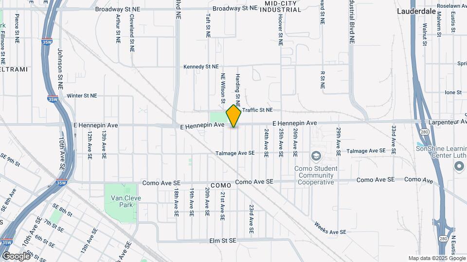 1103 22nd Ave SE Mapa y Detalles de la Ubicación