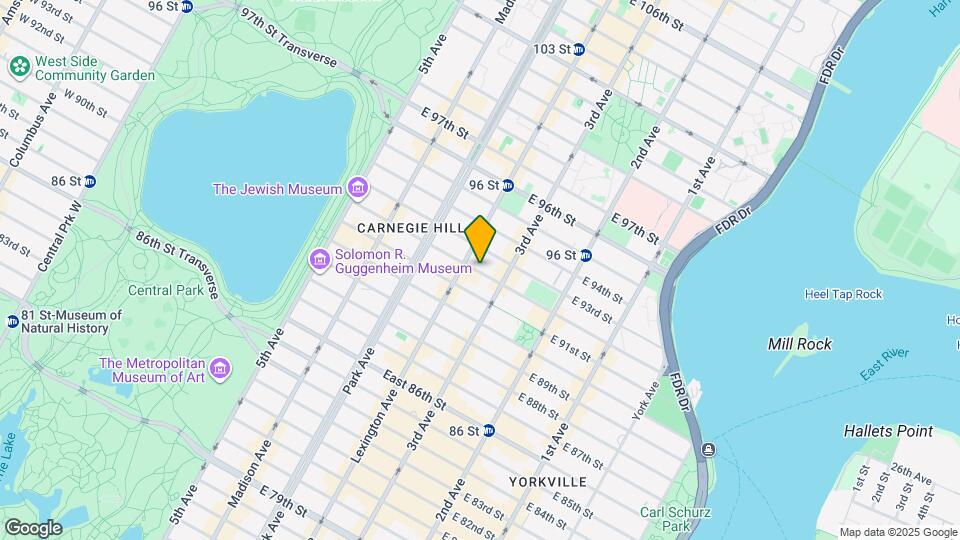 155 E 92nd St-Unit -10 Map and Location Details