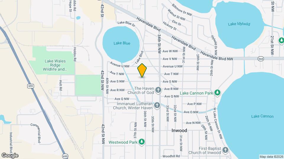 1701 36th St NW Map and Location Details