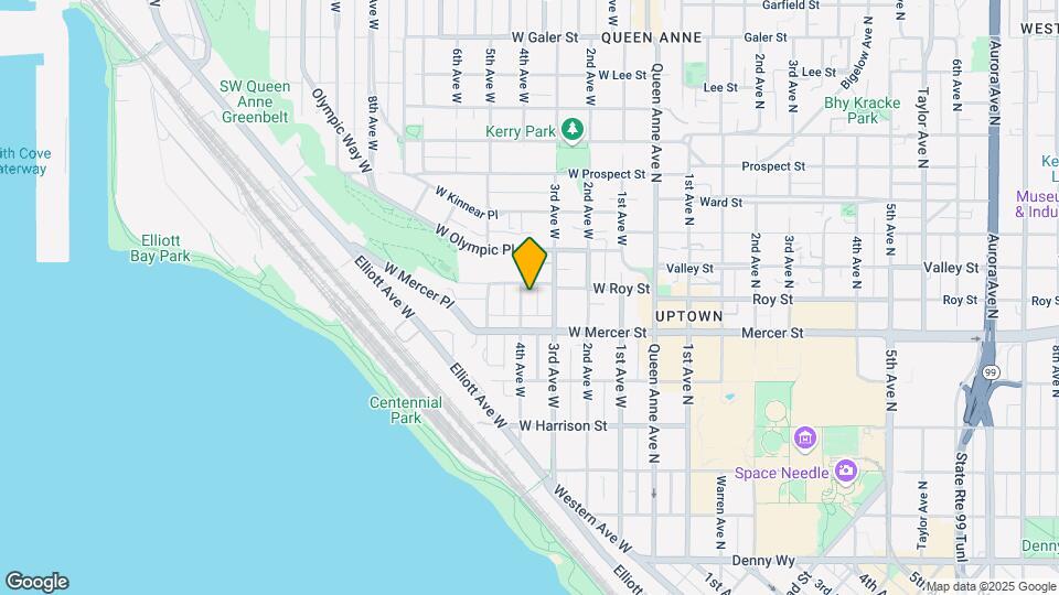Queen Anne Commons Apartments Map and Location Details