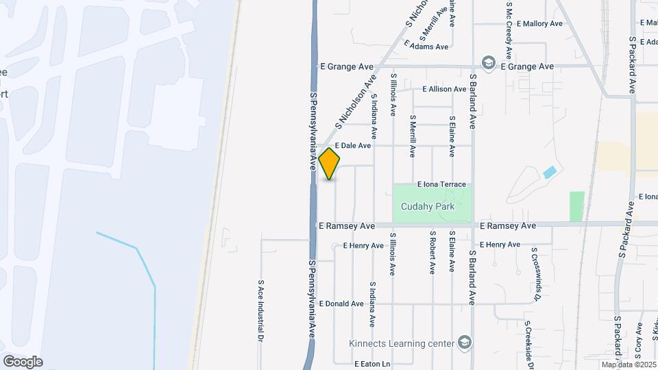 5805 S New York Ave Map and Location Details