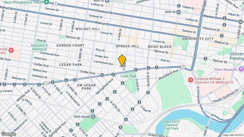 510 S 44th St, Unit Unit 3 Map and Location Details