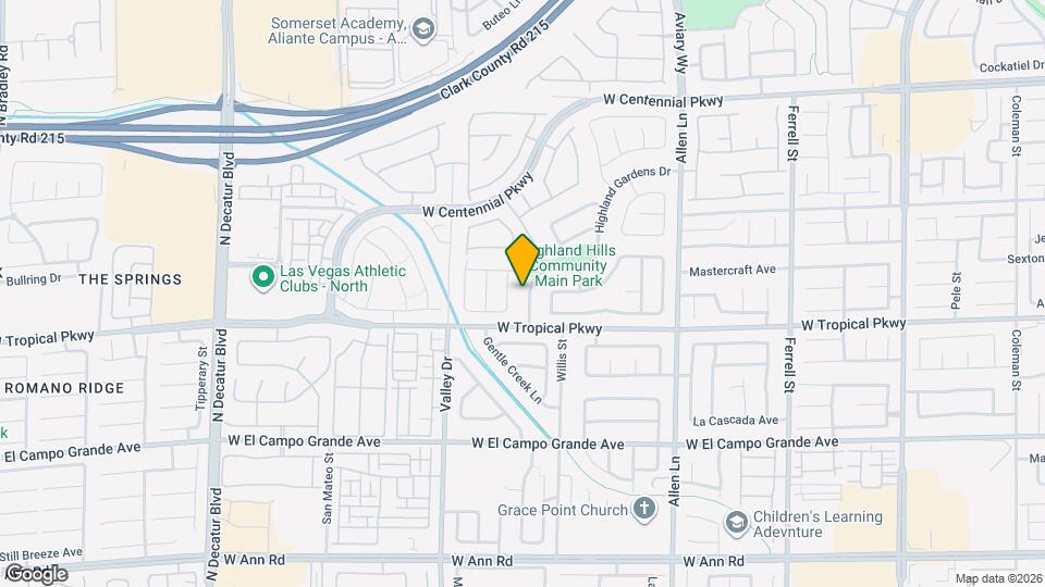 6033 Highland Gardens Dr Map and Location Details