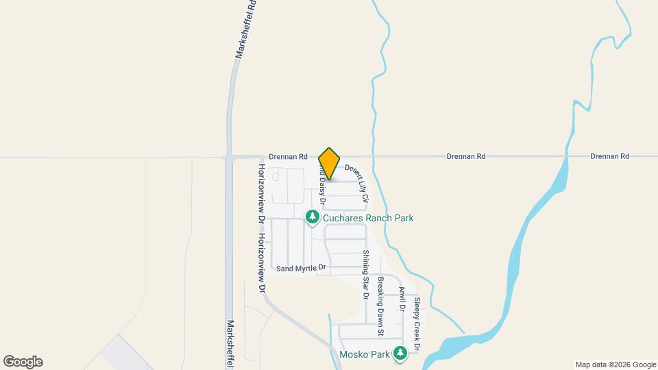 9515 Bryce Canyon Dr Map and Location Details