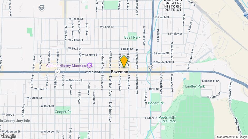 21 E Main St Map and Location Details