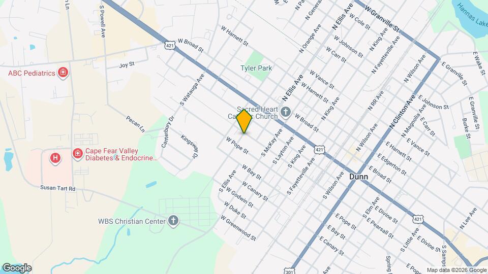 611 W Pearsall St Mapa y Detalles de la Ubicación
