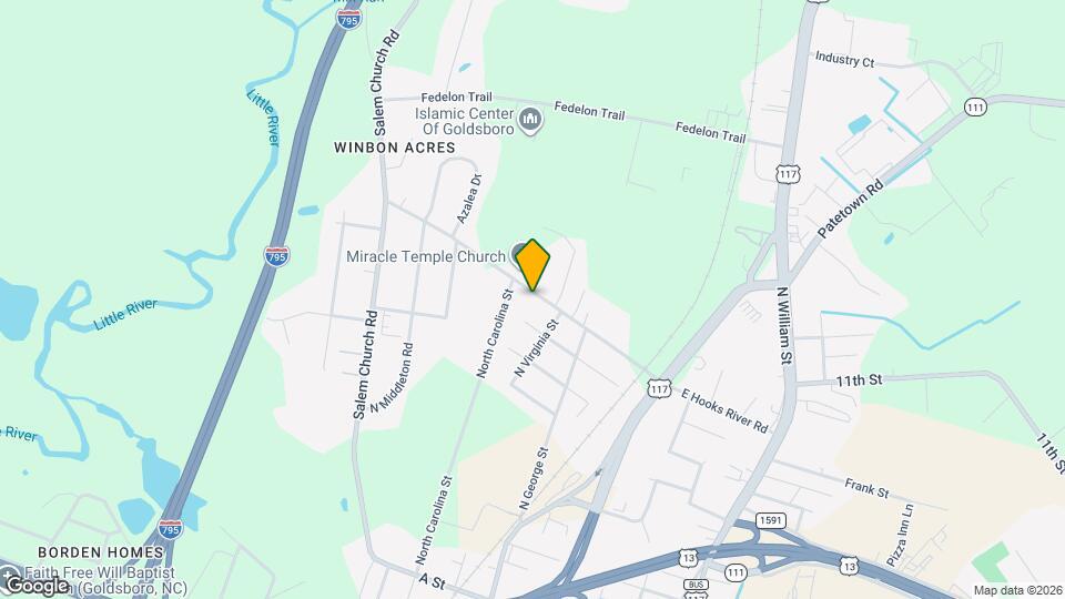 406 W Hooks River Rd Map and Location Details