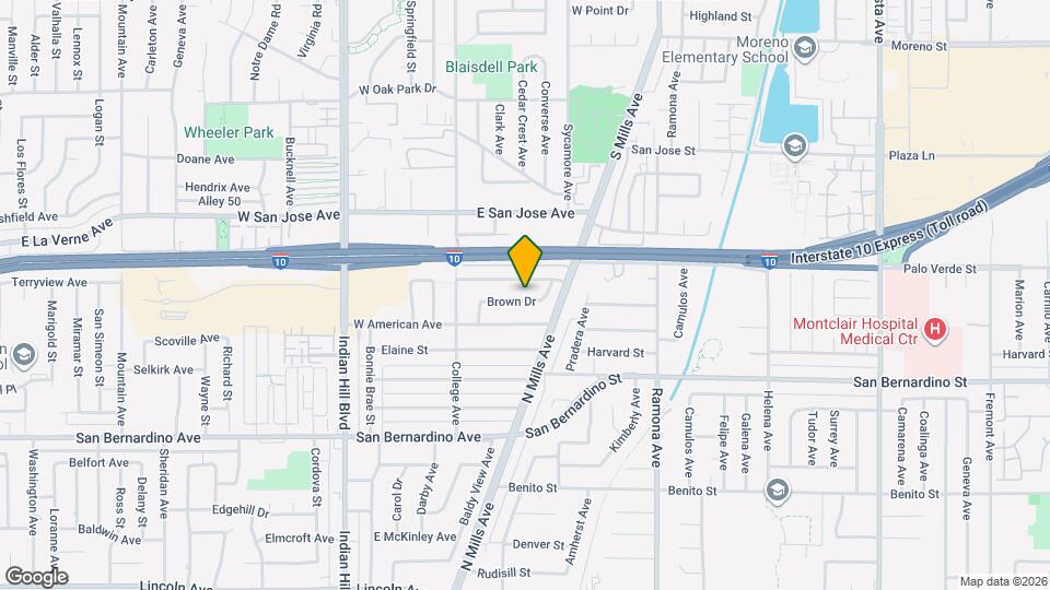 173 Brown Dr Map and Location Details