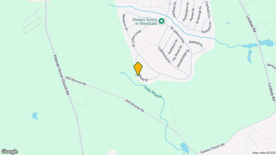 296 Sedgefield Dr Map and Location Details