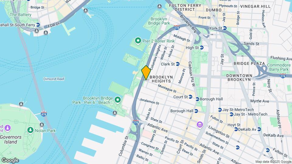 6 Montague Ter Mapa y Detalles de la Ubicación