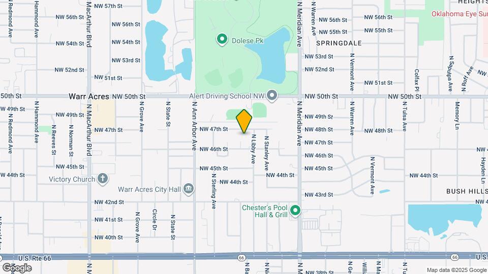 4712 NW 46th Ct Map and Location Details