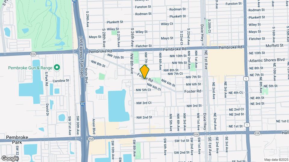 609 NW 7th Ave Map and Location Details