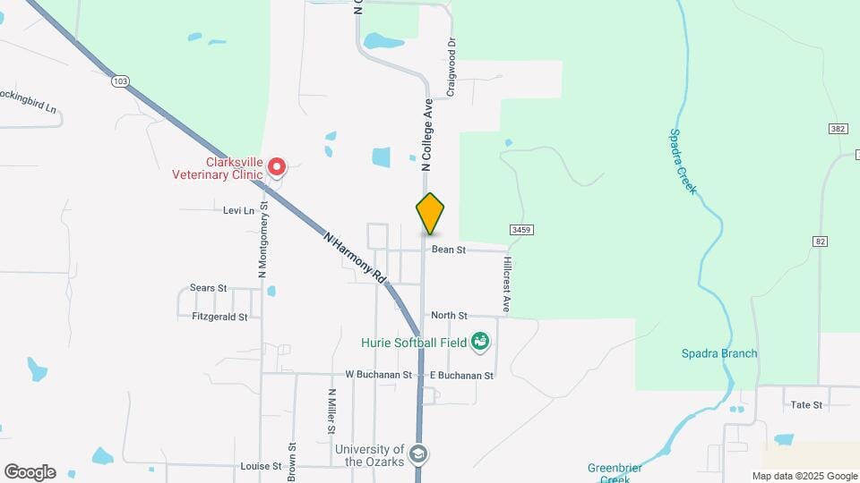 1202 N College Ave Map and Location Details