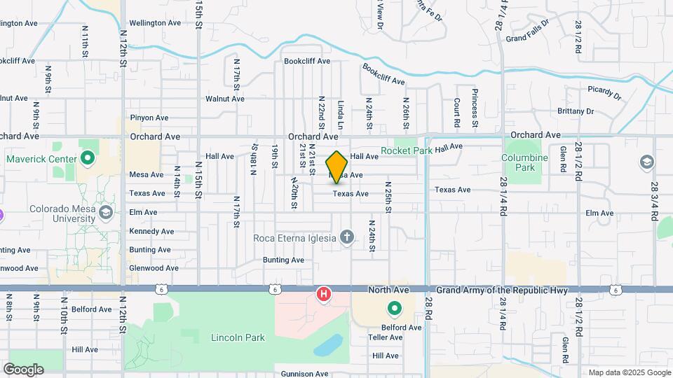 2226 Texas Ave, Unit A Map and Location Details