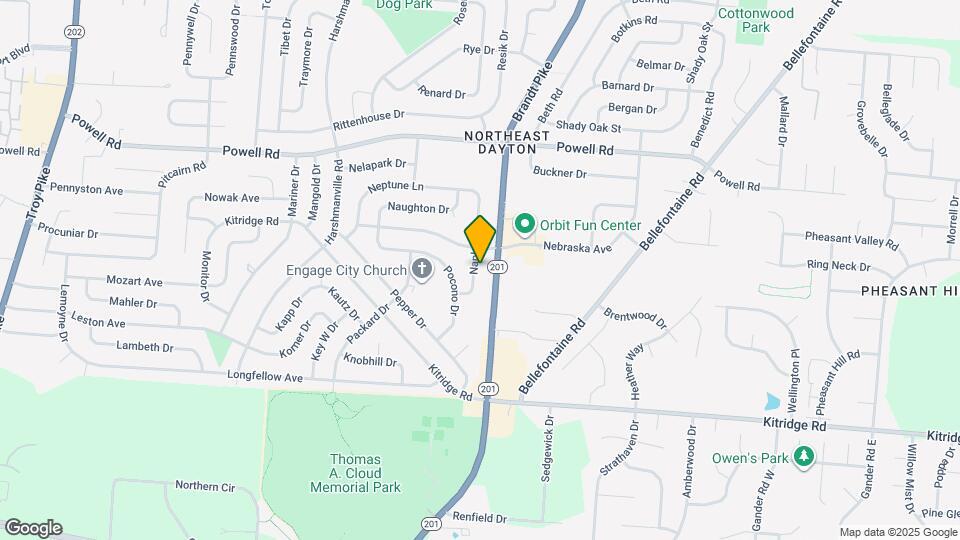 5336 Naples Dr Map and Location Details