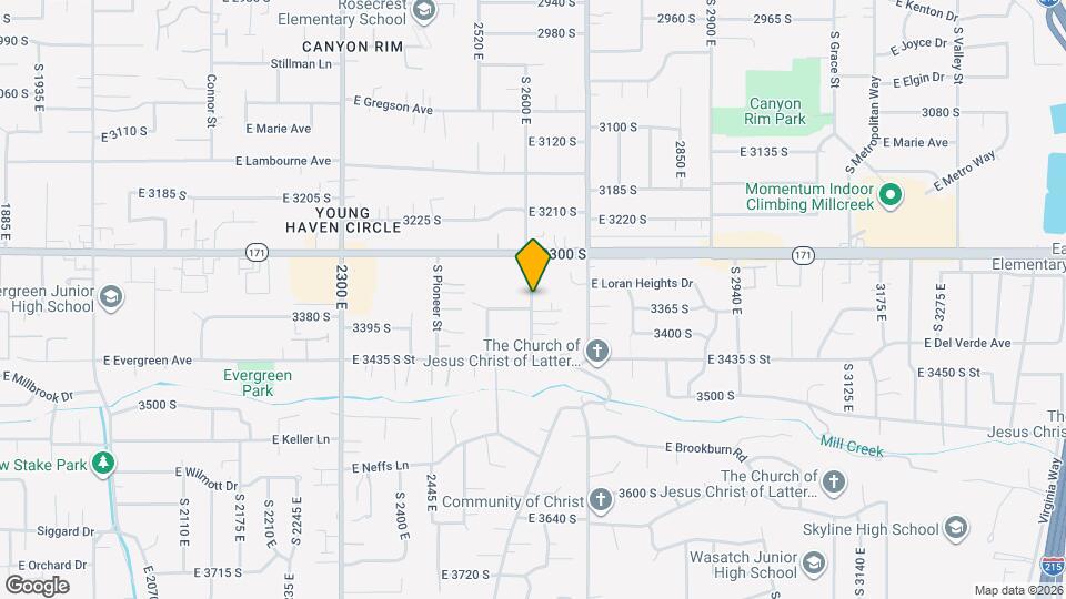 3365 S Oakwood St Map and Location Details