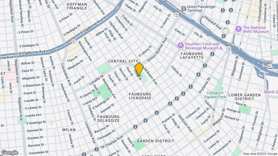 2100 Philip St Map and Location Details