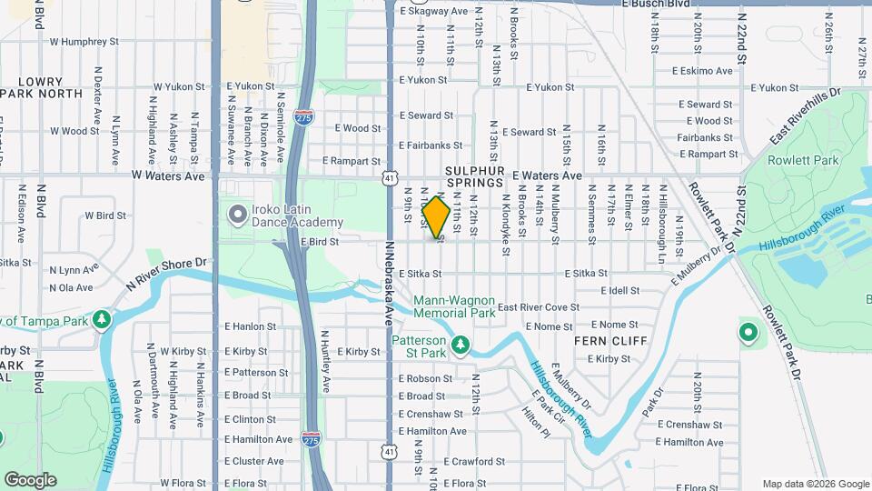 8118 N Alaska St Map and Location Details
