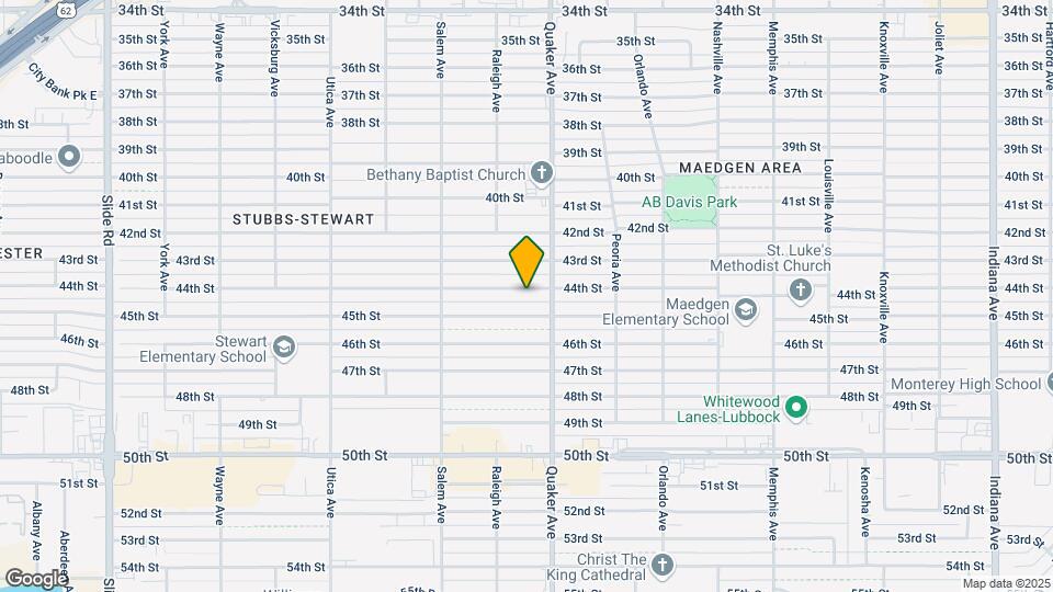 4409 44th St Map and Location Details