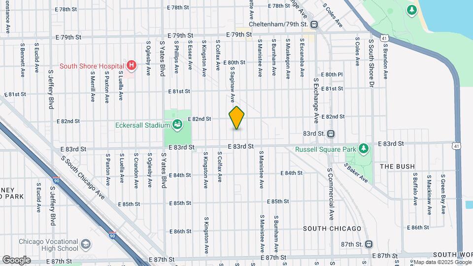 8231 S Saginaw Ave Mapa y Detalles de la Ubicación