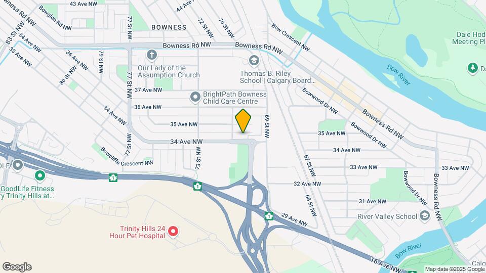 7136-7134 Avenue Northwest - Upper Ave Map and Location Details