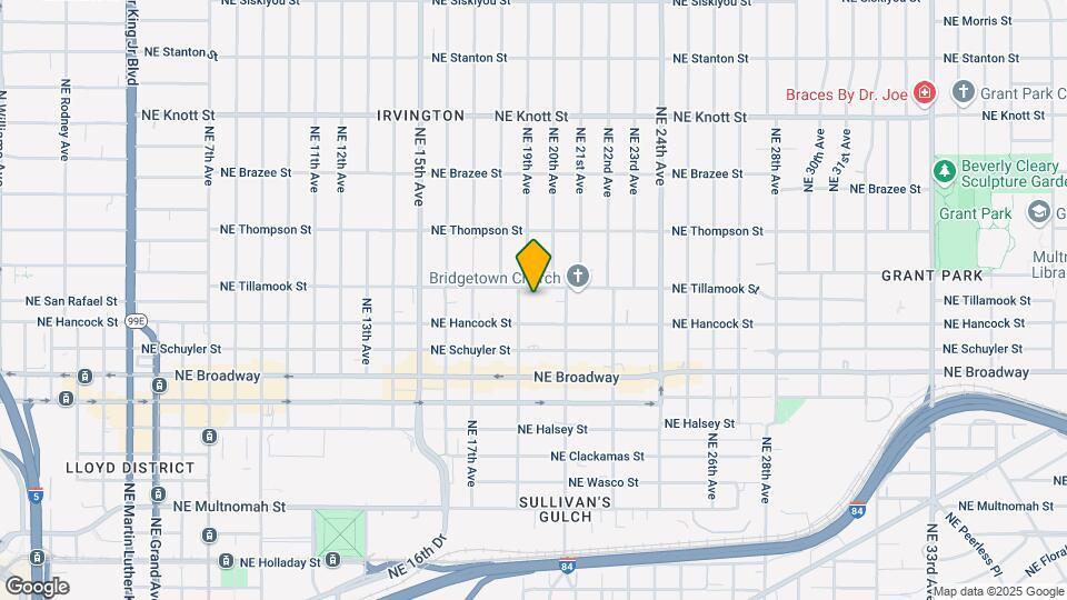 1914-1932 NE Tillamook St Mapa y Detalles de la Ubicación