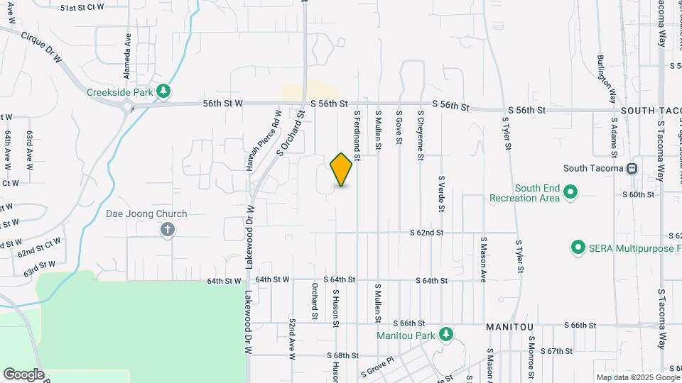 Tacoma 4-Unit Map and Location Details