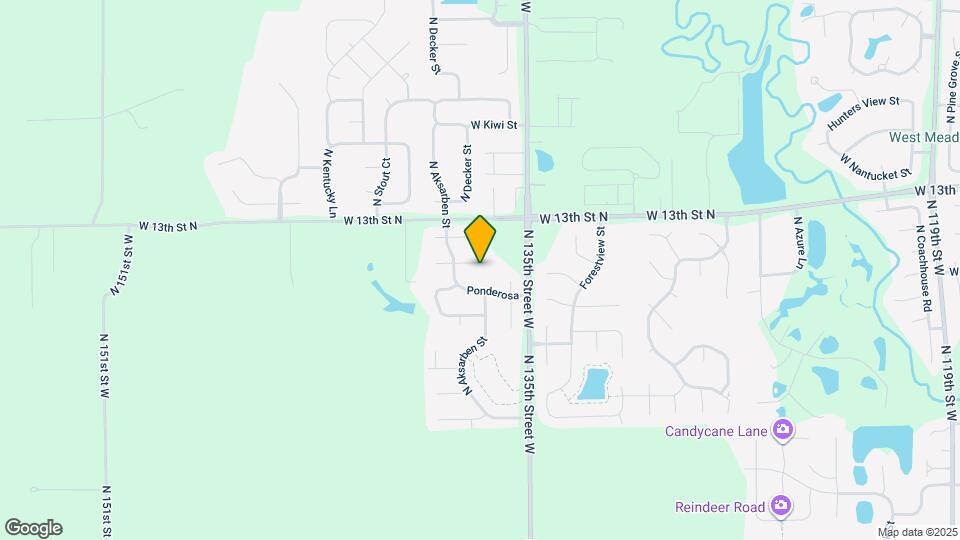 1318 N Aksarben Ct Map and Location Details