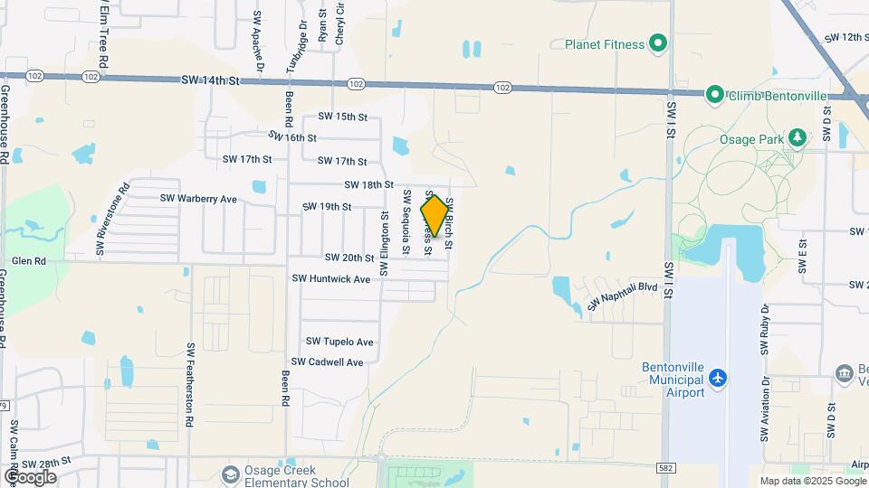 1911 SW Cypress St Map and Location Details