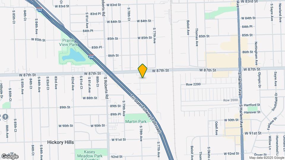 8709 S 78th Ave Map and Location Details
