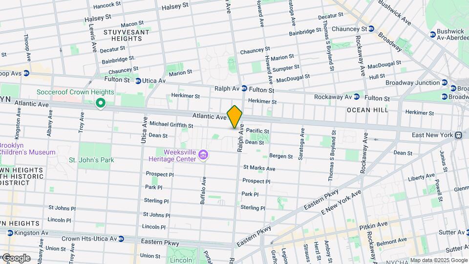 1930 Pacific St Mapa y Detalles de la Ubicación