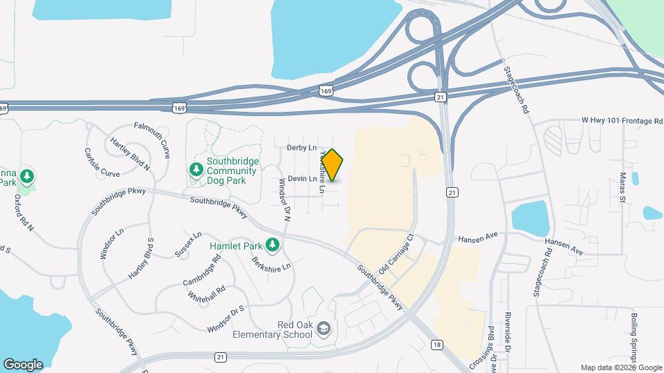 1475 Yorkshire Ln Map and Location Details