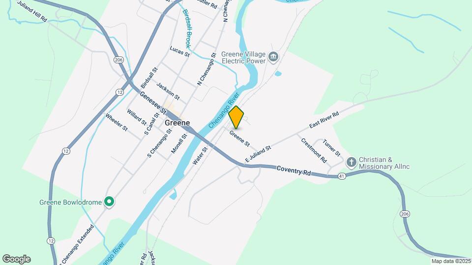 5 Greene St Map and Location Details