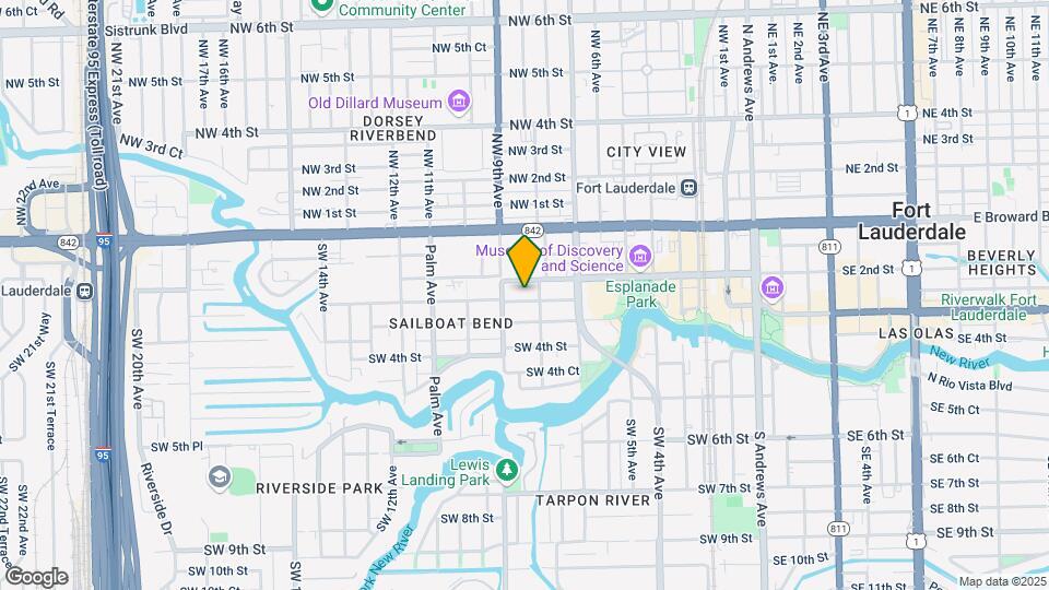 813 SW 2nd Ct Mapa y Detalles de la Ubicación