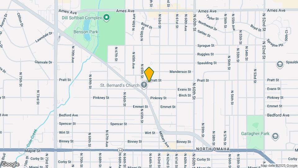 3617 N 64th Ave Map and Location Details